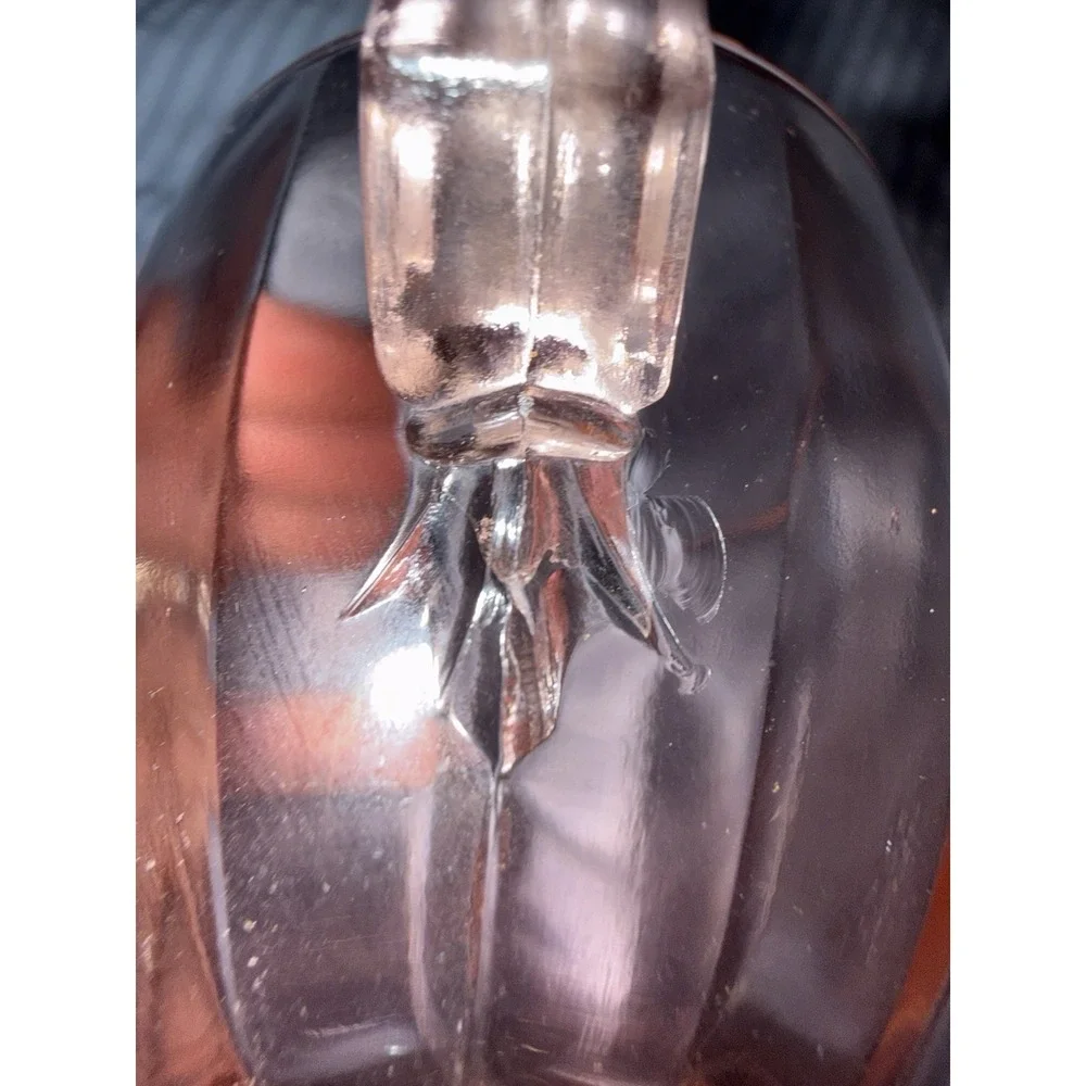 Vintage Pink Depression Glass Sugar Bowl Excellent Condition